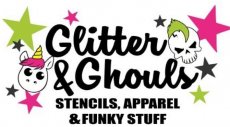 Glitter And Ghouls Stencils