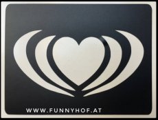 Funnyhof Enclosed heart (M)