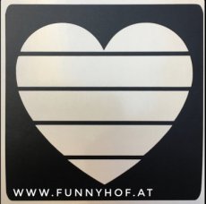 Funnyhof Rainbow heart 5 (M)
