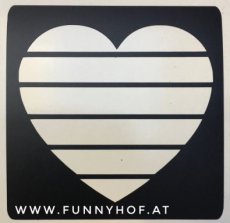 Funnyhof Rainbow heart 6 (M)