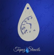 Topaz Distressed clock (510)